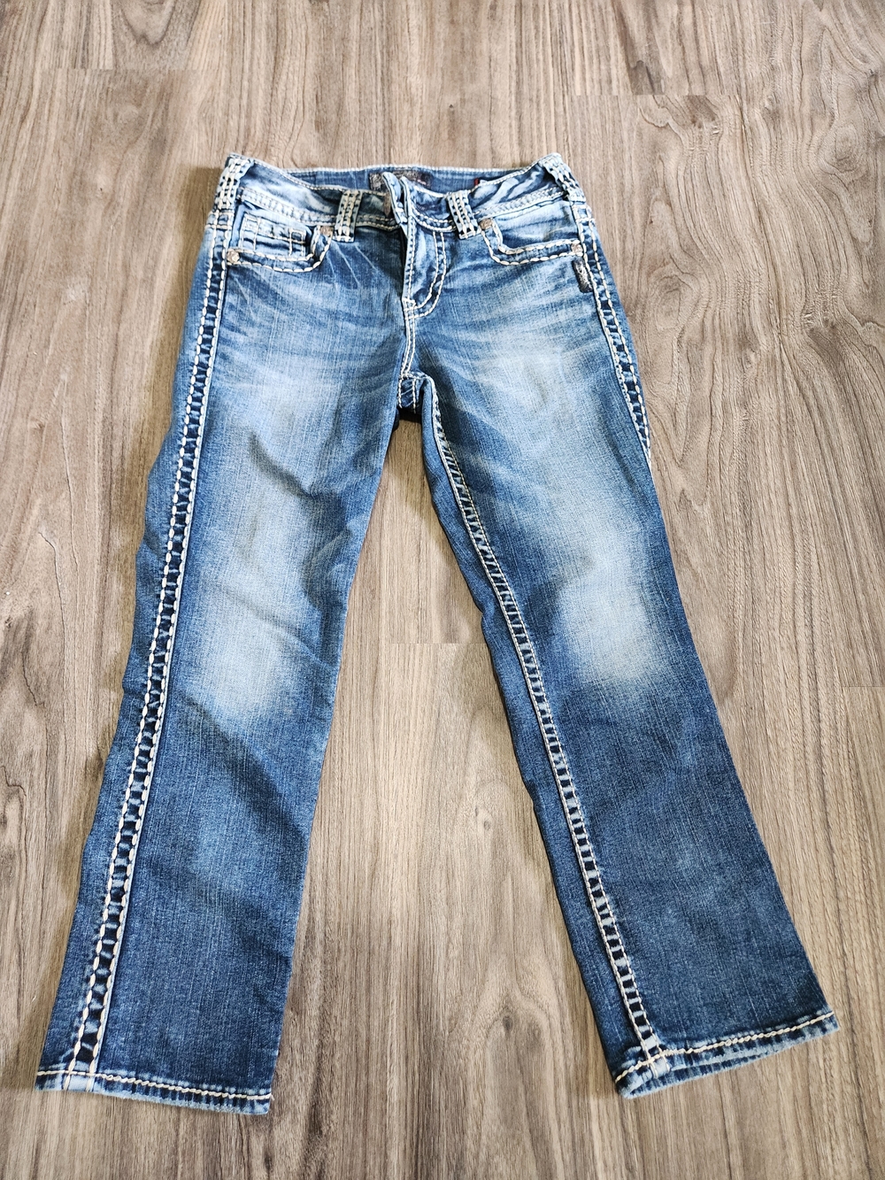 Silver Jeans Suki Mid Capri W27/L22.5